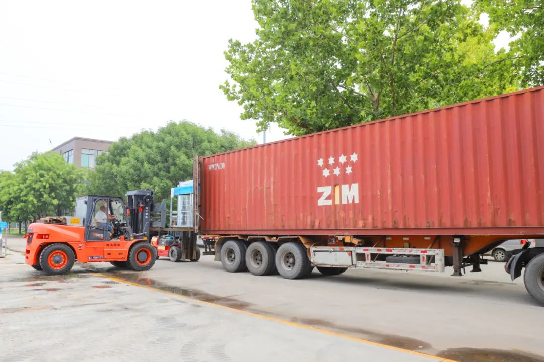 “一带一路”再取新突破丨亚洲熟女乱色综合亚洲图片出口乌兹别克斯坦设备顺利发货