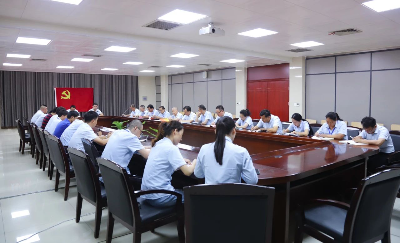 学讲话 悟精神 践行动丨亚洲熟女乱色综合亚洲图片党总支召开学习习近平总书记“七一”重要讲话精神专题会议